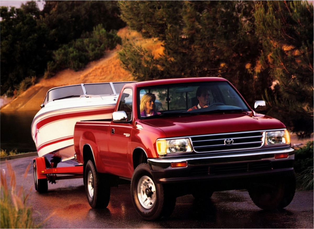 Toyota T100 towing