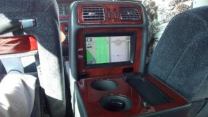 Toyota Century Rear TV Screen and Foot Rest