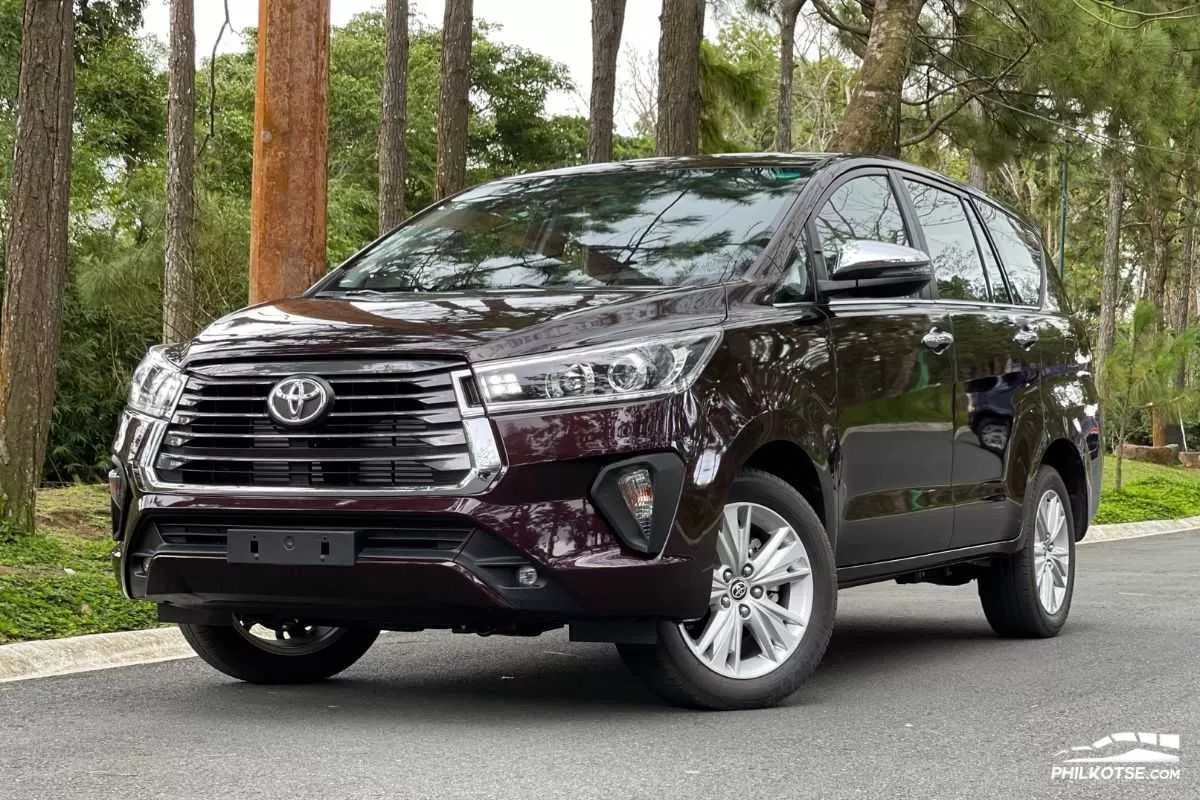 Toyota Innova Philippines angular front