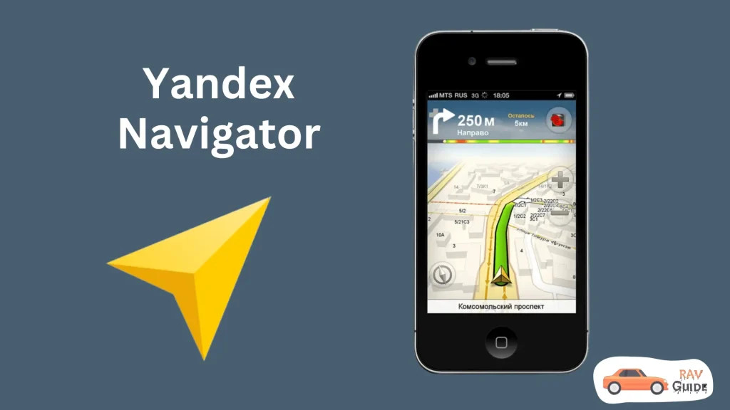 Yandex Navigator app