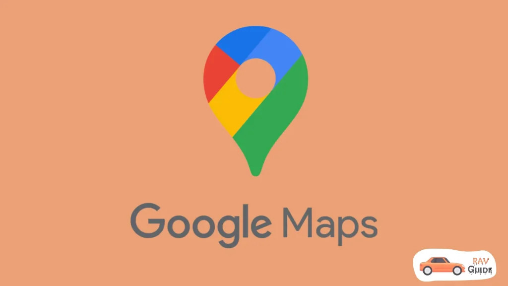 Google Maps app on Toyota infotainment