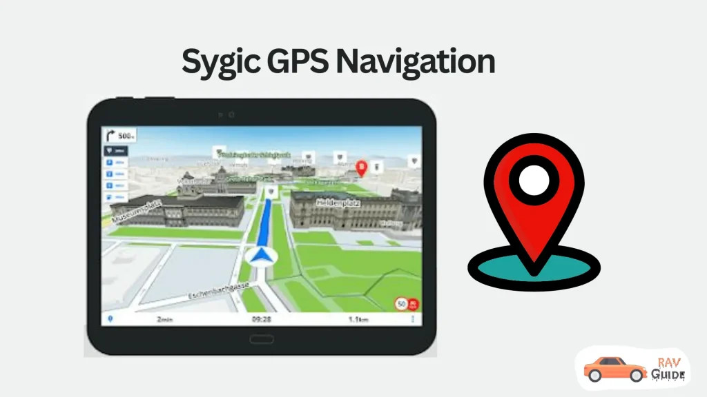 Sygic GPS Navigation on Toyota display