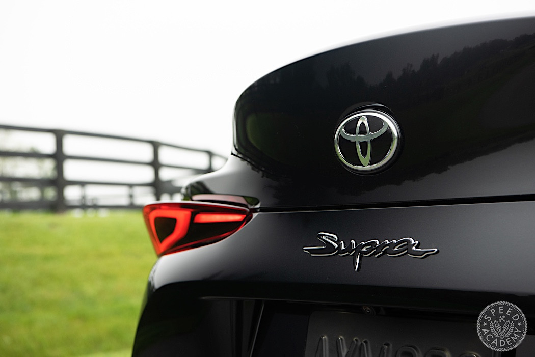 Toyota Supra A90 BMW Z4 Differences illustrating the front end