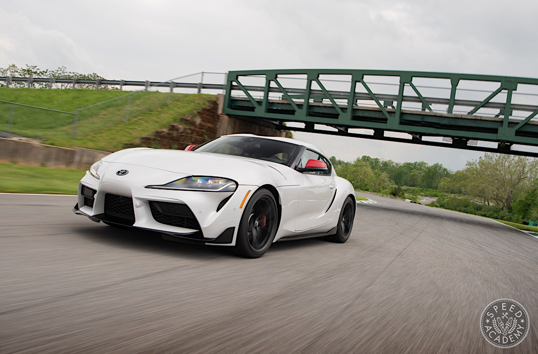 Toyota Supra A90 BMW Z4 Differences showcasing the engine compartment