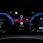 Toyota Yaris instrument cluster dials