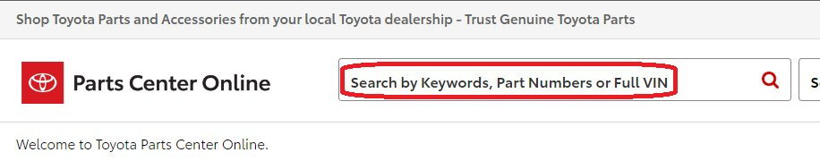 Toyota Parts Department at Miller Toyota Boise
