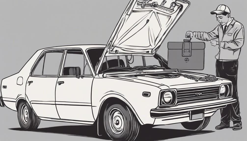 Toyota Corolla valet key limitations