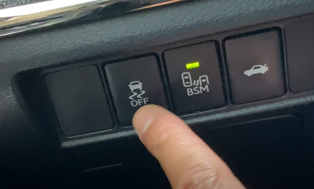 Toyota VSC Button