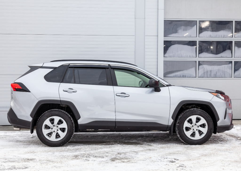 Toyota Highlander snow driving